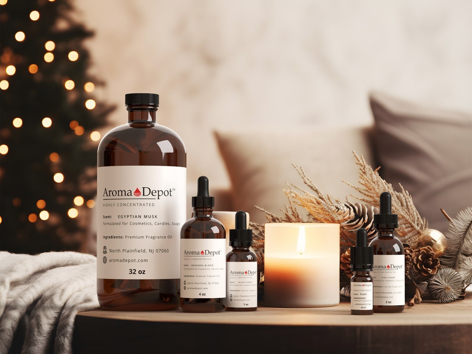 Fragrance oils for Soap Candles Making Bath Diffuser Burners Incense Scented Oil