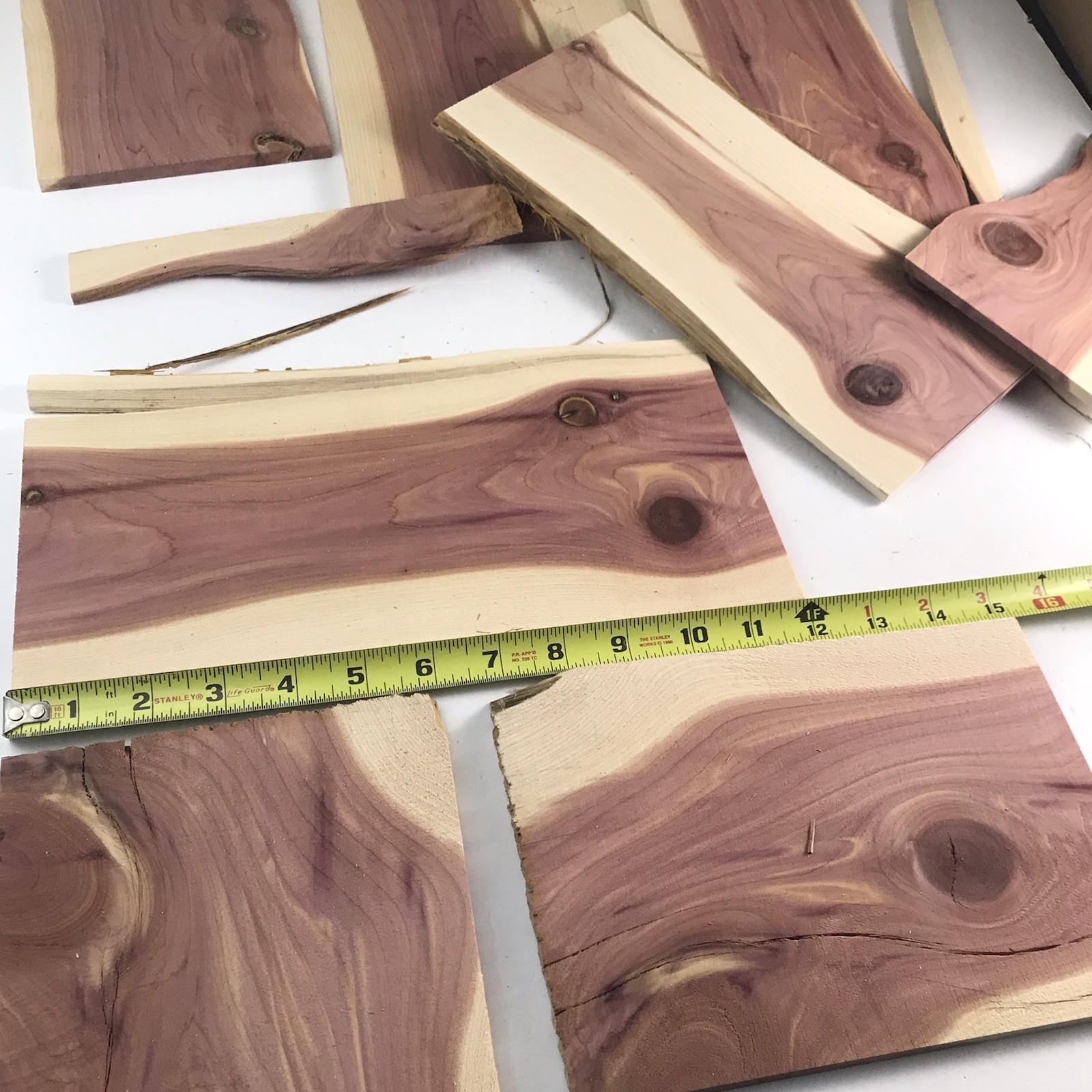 Thin Wood Scraps 9 Pieces Arts And Crafts Supplies￼ Aromatic Cedar Lot168