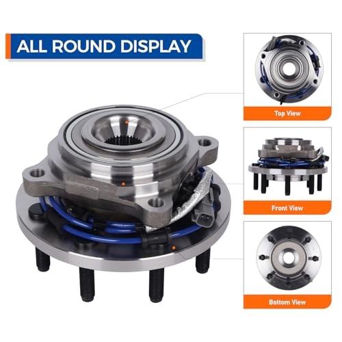 515206 Front Wheel Hub Bearing Assembly Fit for 2019-2024 Ram 2500, 2019-2023