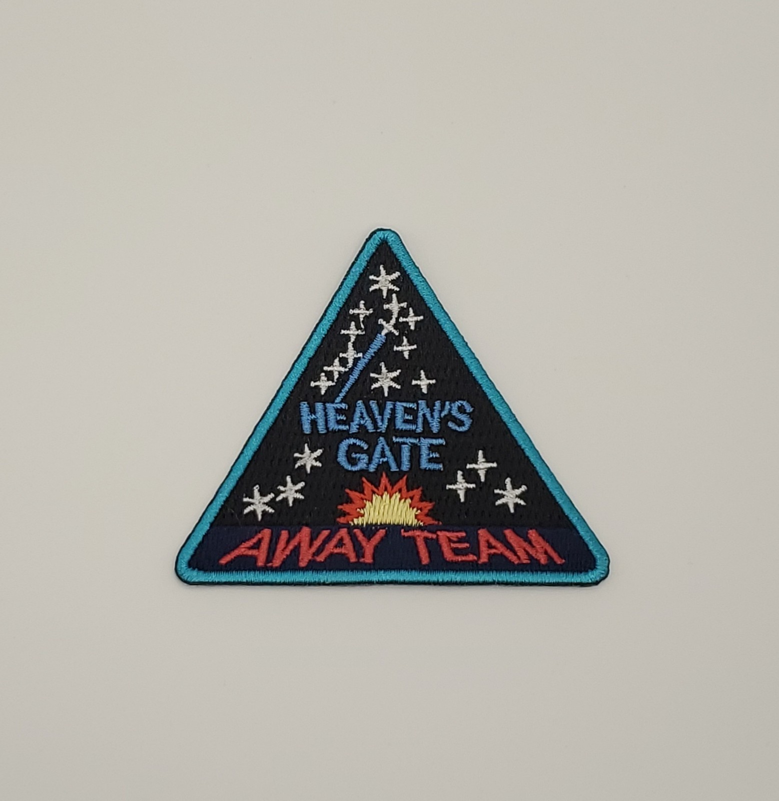 Vintage Heaven’s Gate Away Team Cult Patch. Embroidered. Iron On. 3″x2.5″