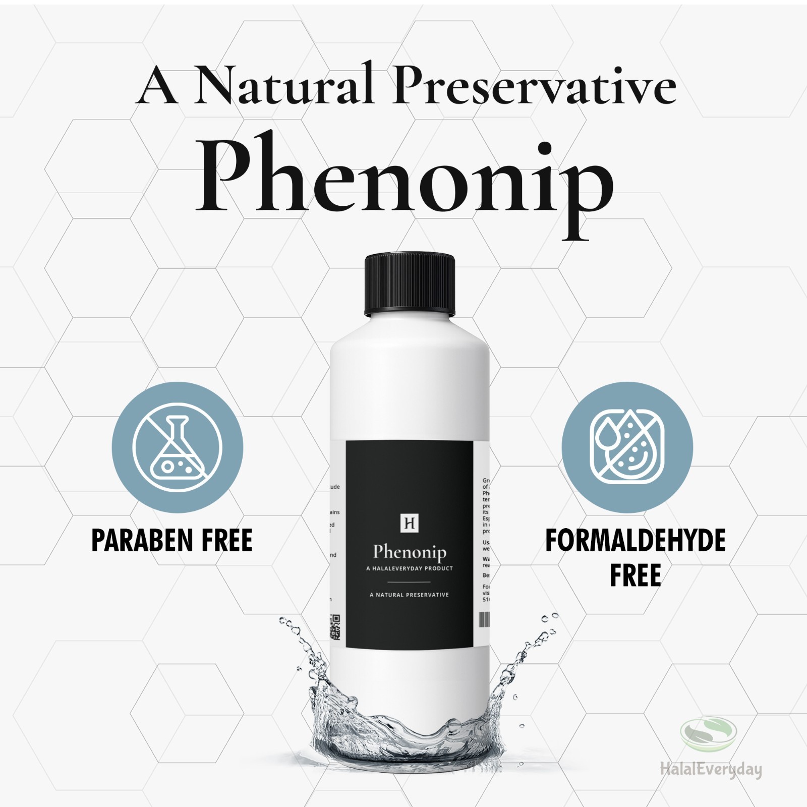 PHENONIP Preservative – Natural Lotions Creams Liquid Soaps Shampoos Cosmetics
