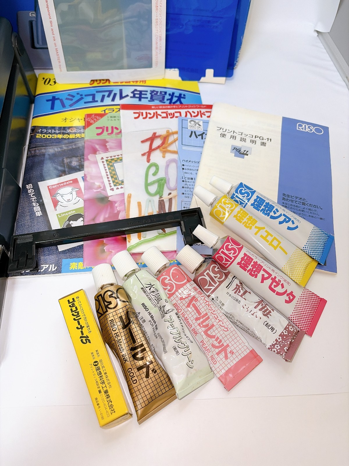 RISO Print Gocco B6 Super Vintage Screen Printing Kit Operation not confirmed