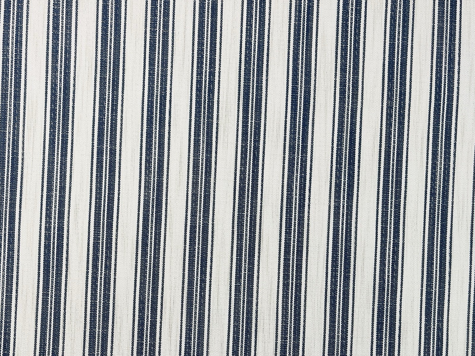 PERENNIALS INDOOR OUTDOOR PERFORMANCE FABRIC COASTAL STRIPE CERULEAN BY THE YARD