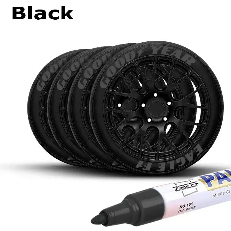 Waterproof Permanent Paint Marker Pen Car Tyre Tire Tread Rubber Metal pen Toyo