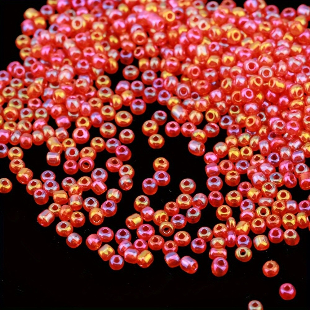 20 color 2mm Cezch 1000pcs Clear AB Colorful Glass Beads Loose Seedbeads for diy