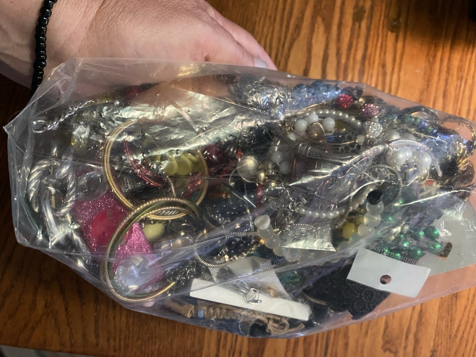 Huge Craft Lot Repurpose Jewelry Making Metals Plastic Wood Acrylic 5.8 Pounds