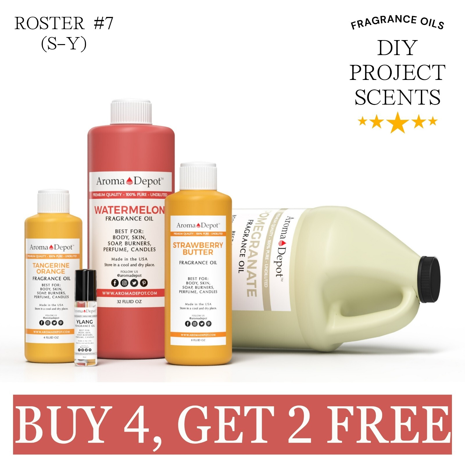Fragrance Oil for Candle Burner Diffuser Soap Making Incense Perfume Scented Oil