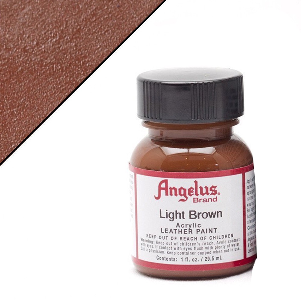 16AS Angelus Acrylic Leather Paint For Purse Leather Vinyl 1 Oz All 80 Colors