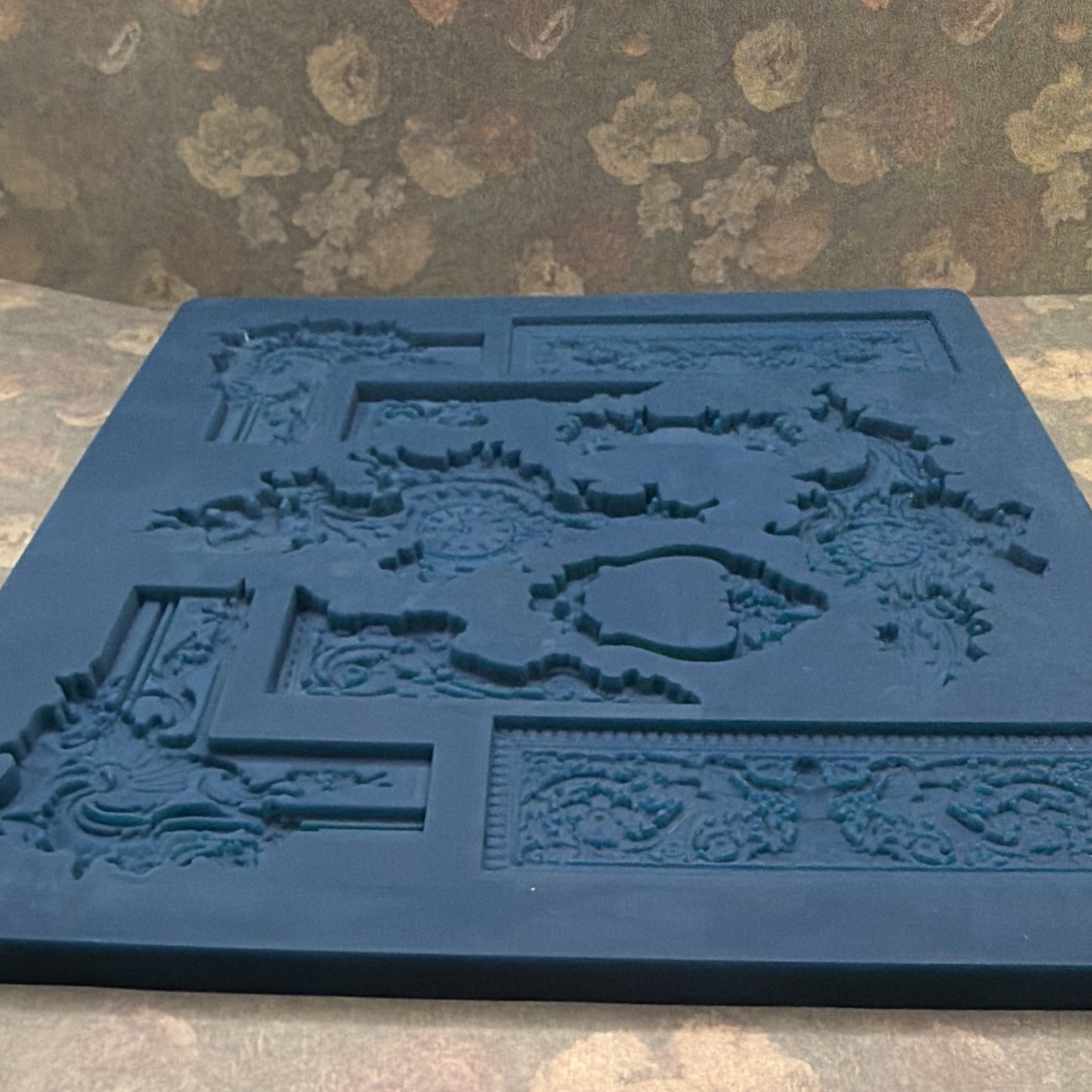 Baroque Ornaments Silicone Mould by Zuri Designs