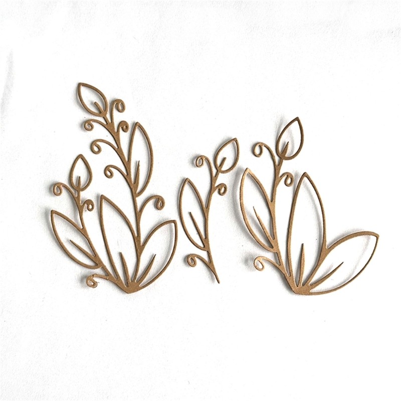 Leaves Cutting Dies Carbon Steel Metal Die Cut for Paper Card Decoration