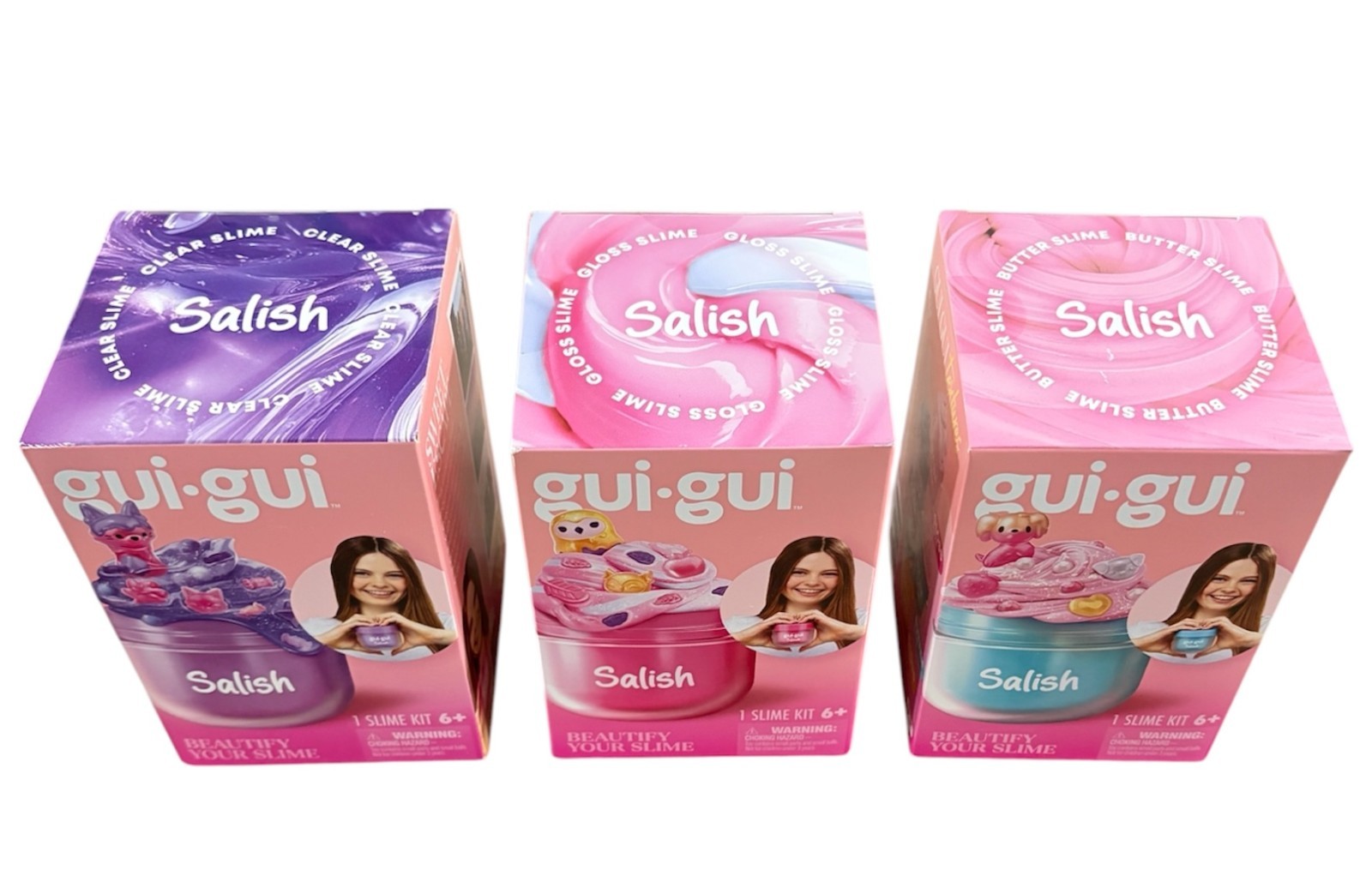 Gui-Gui by Salish Slime – YOU PICK -Gloss /Clear /Butter /Cloud Slime