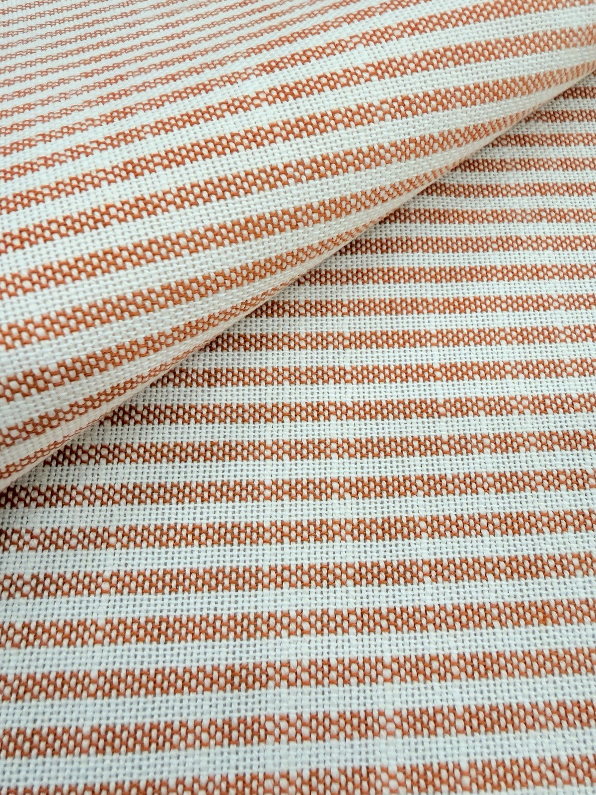 Erica Shamrock Performance Indoor Outdoor Stripe Fabric Retro Runner Carrot 4 yd