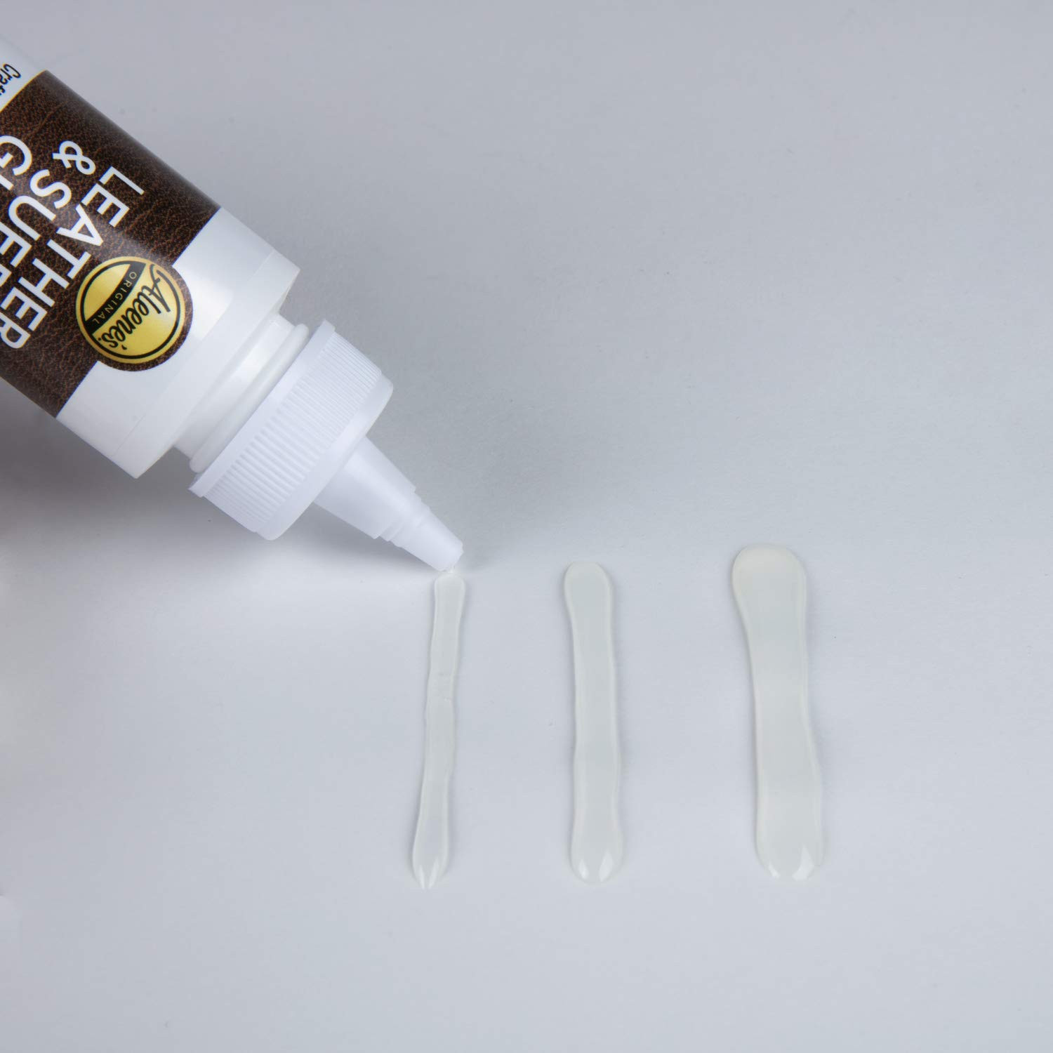 Aleene’s Leather Suede Glue 4 Ounce Clear Adhesive for Crafting and Repairs