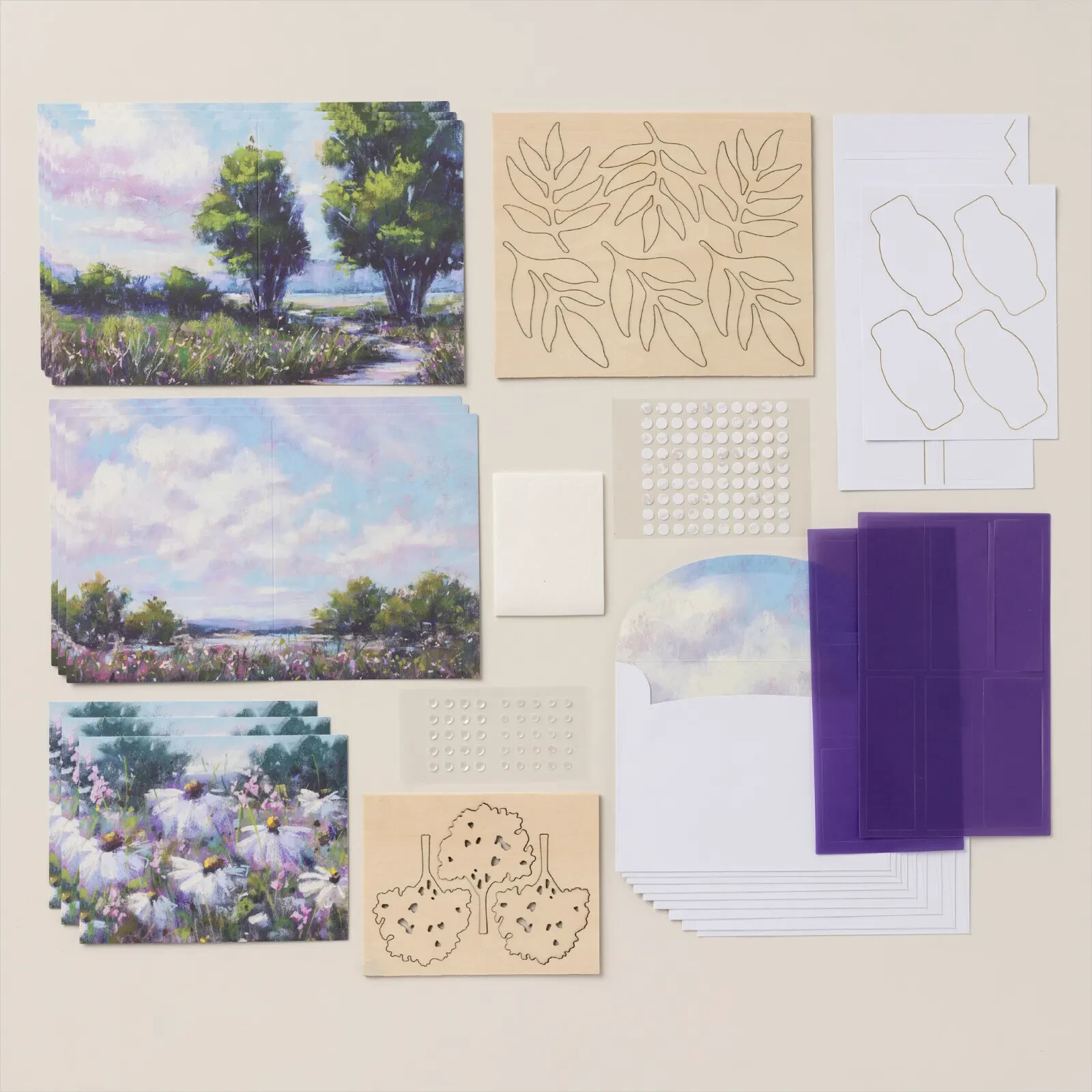 Stampin’ Up! March 2024 Paper Pumpkin MEMORABLE MEADOWS REFILL ONLY