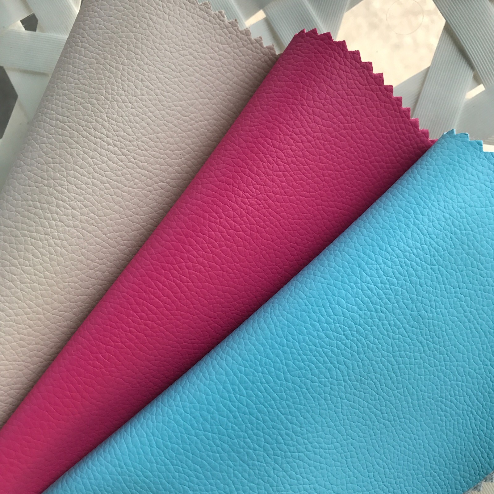 45+ Colors Self-Adhesive Vinyl Fabric Faux Leather 56″Wide Continuous By Yard