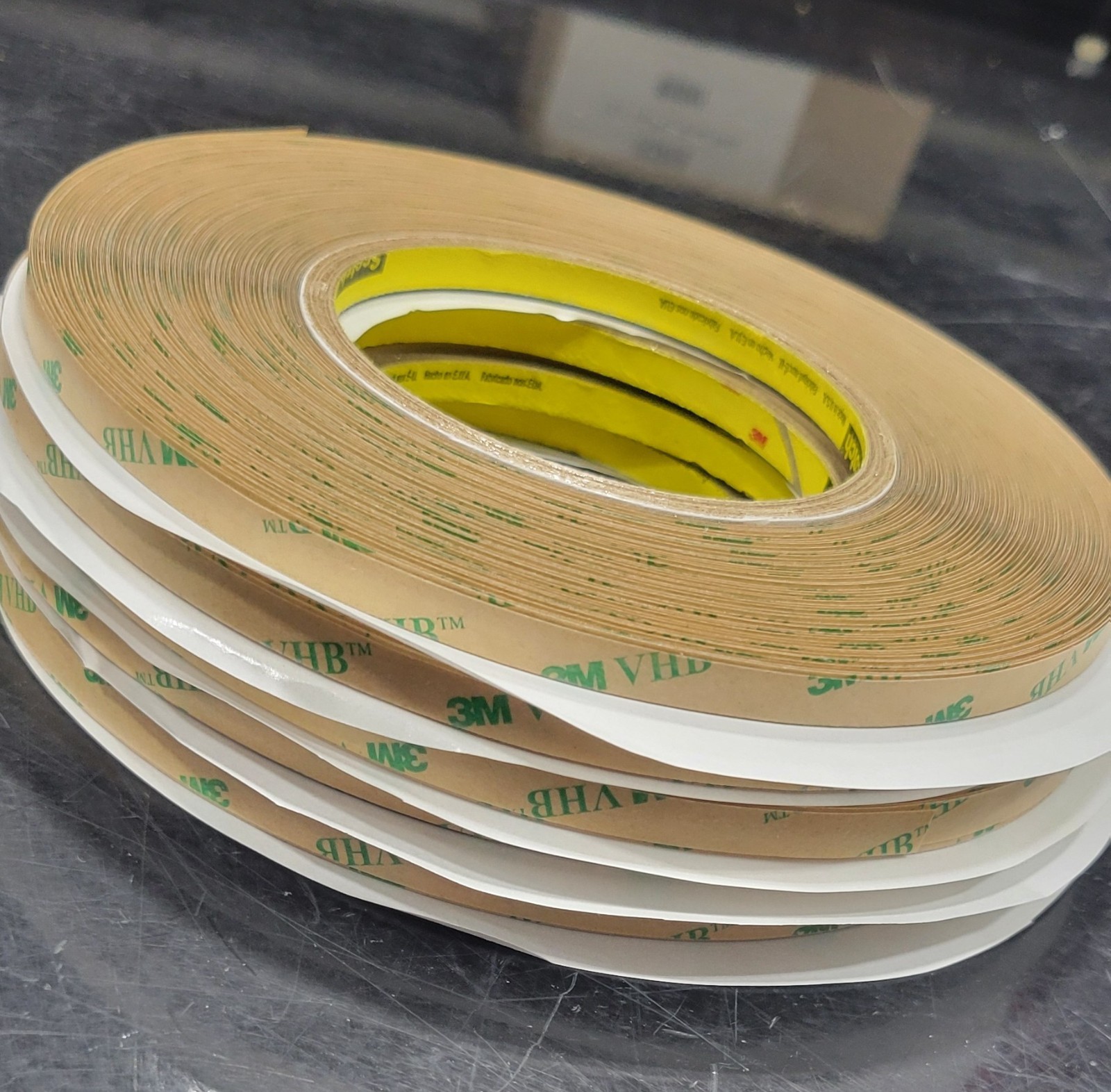 3M VHB F9469PC 1/4 in x 60 yds Adhesive Transfer Tape 5 mil Clear