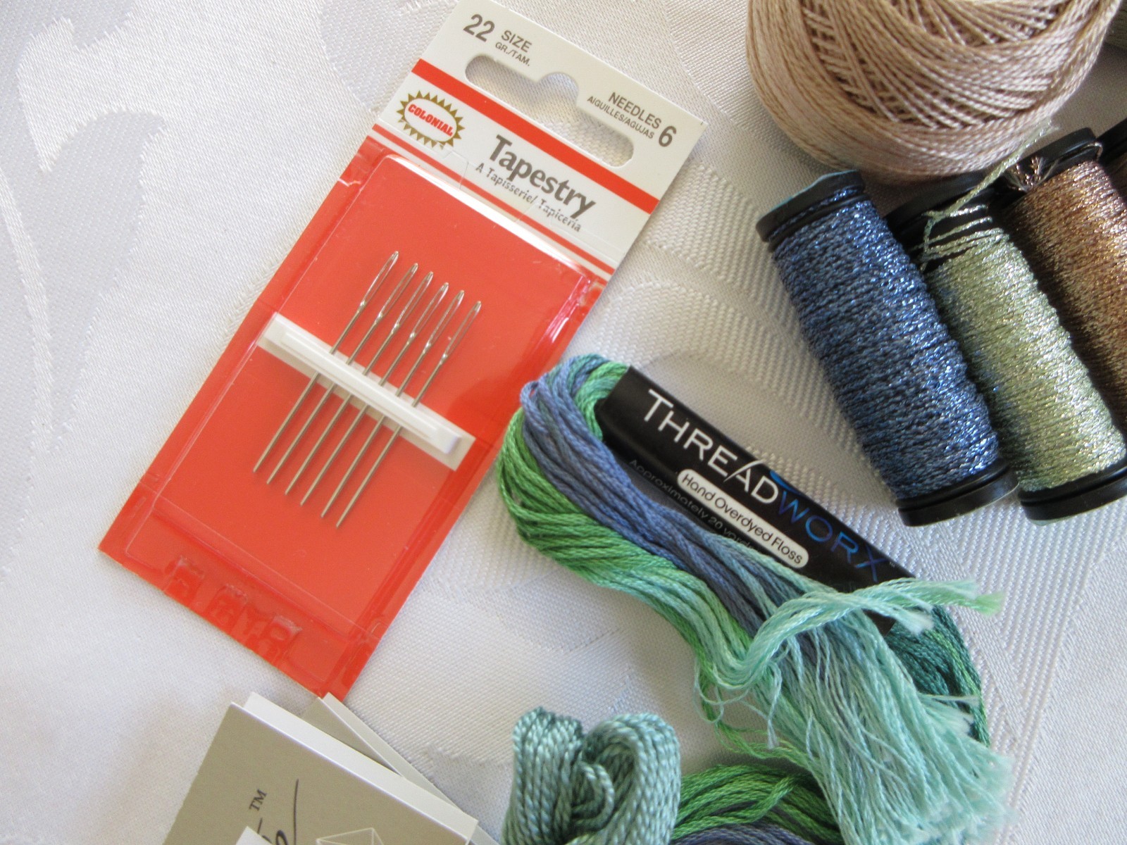 SPECIALTY Needlepoint Threads, MIXED LOT RAINBOW GALLERY KREINIK DMC CARON