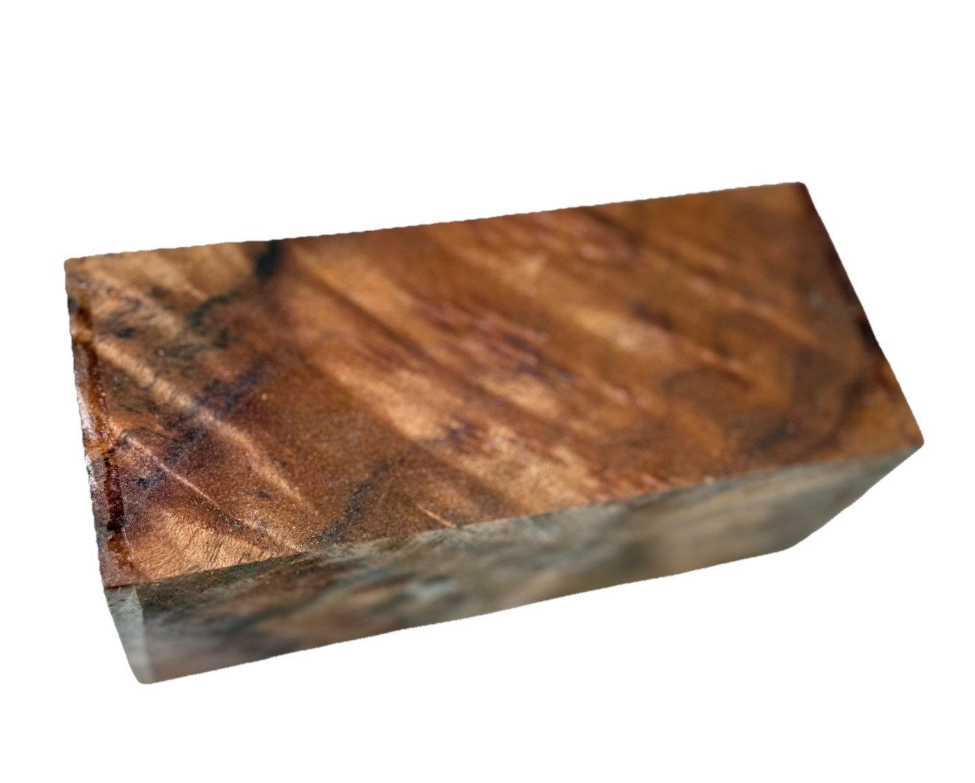Camphor burl wood turning blank 2-3/8″ x 2-3/8″ x 5-5/8″ (c61) Dried