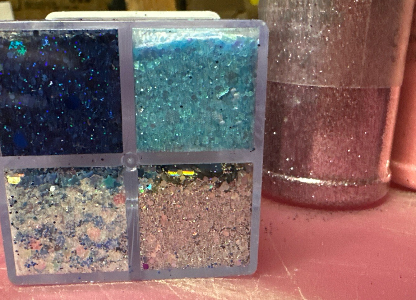 Huge Lot Of Quality StarCraft Glitter For Crafts Projects comes with container