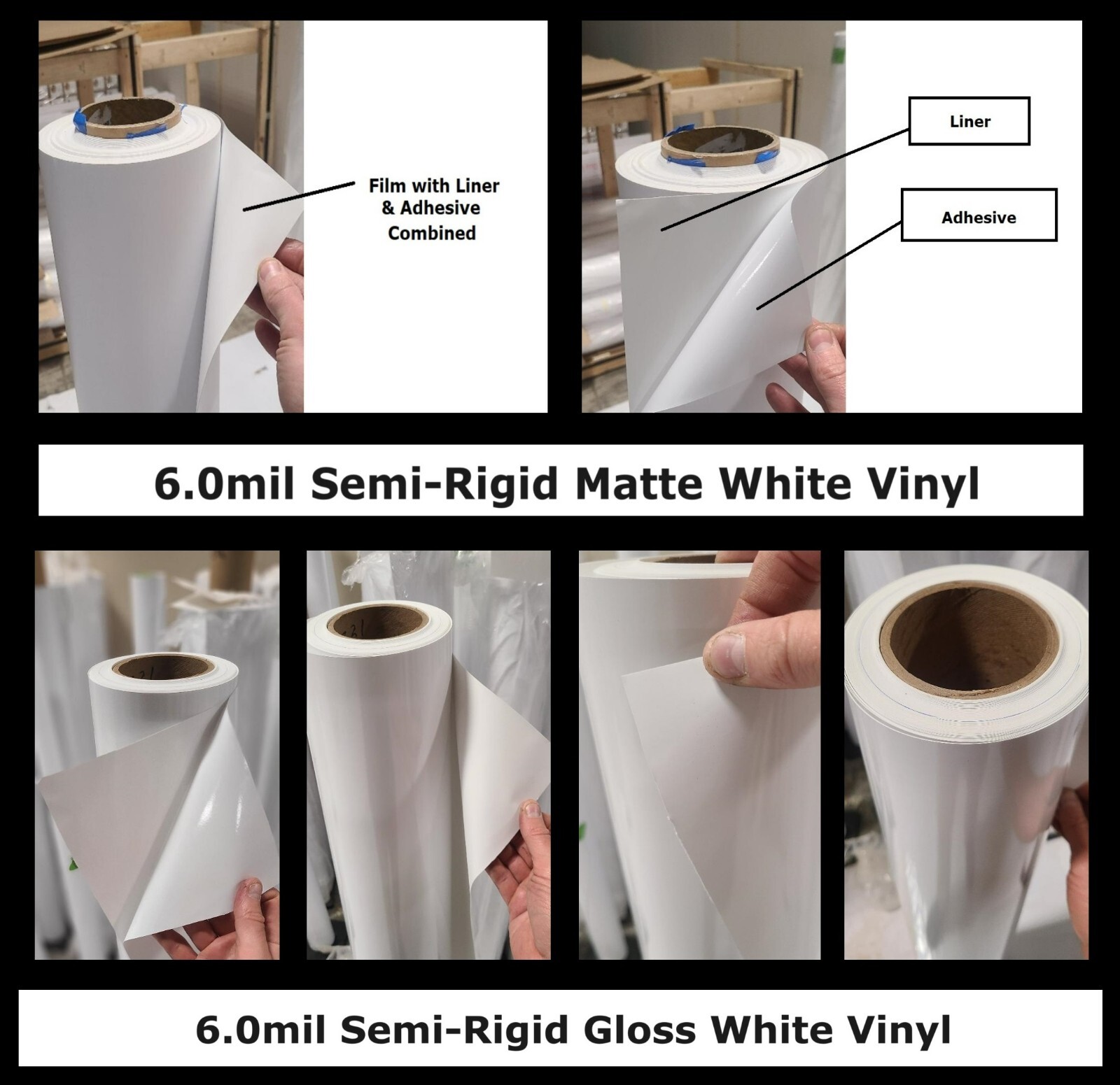 20″ Print Media Rolls Compatible ROLAND BN2 & BN20 VersaSTUDIO Solvent Printer