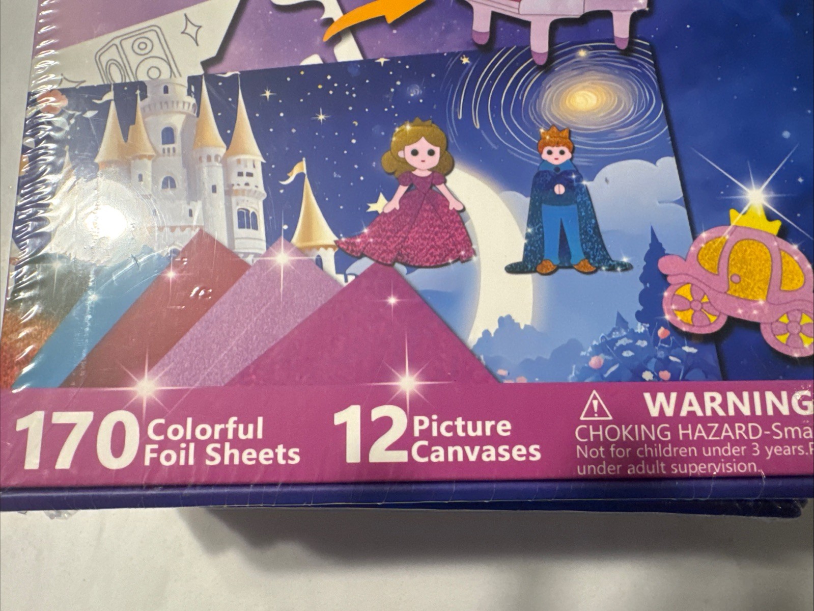 Kids Arts & Craft Kit Foil Magical Art & Creativity. Develop Skills.