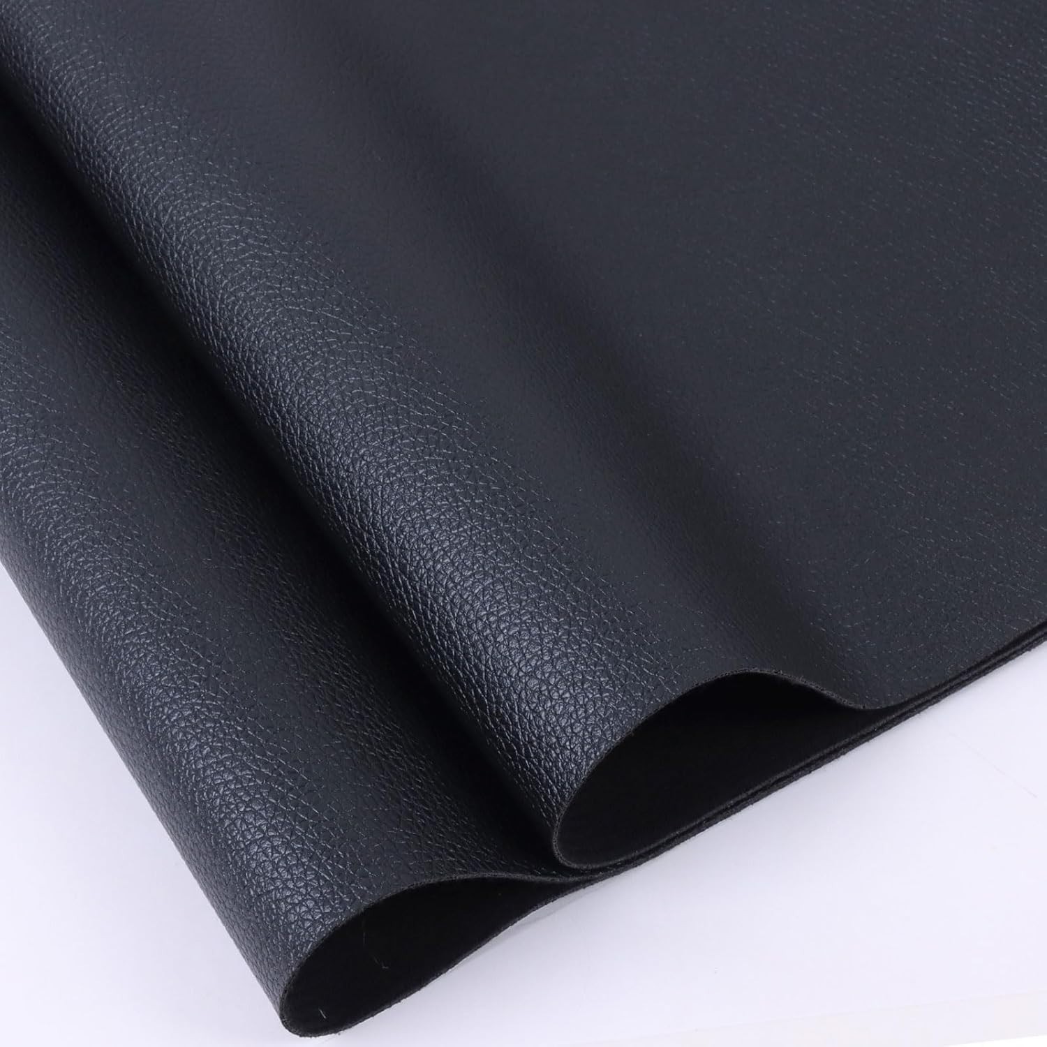 Solid Color Faux Leather 12″X53″30cmX135cm,Faux Leather Sheets Roll Very Suit…