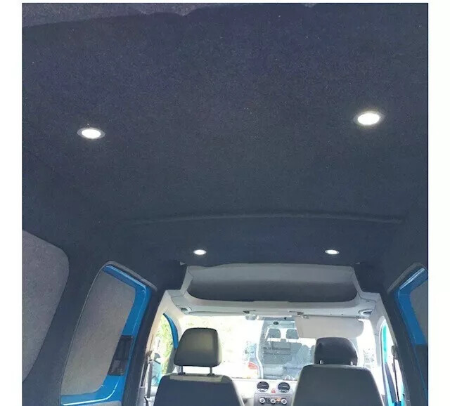 80″x60″ Black Headliner Fabric Suede Pickup truck ceiling Liner Sag Upholstery