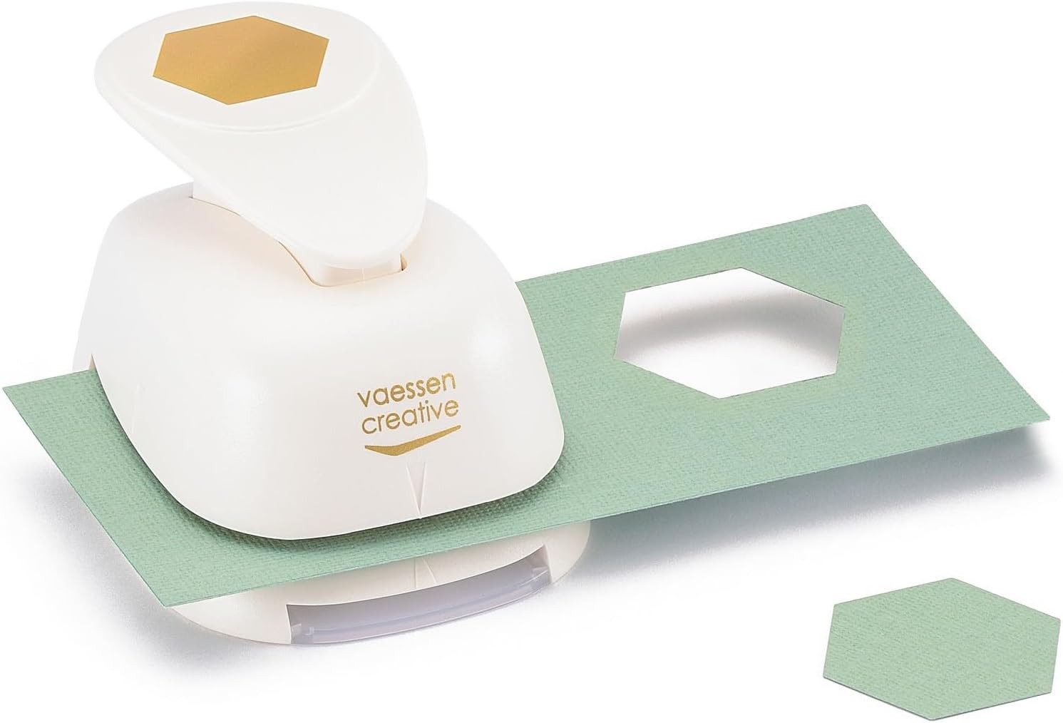 Craft Paper Punch – Hexagons – 5 Pcs – Various Sizes – Circle Cutter for Craftin