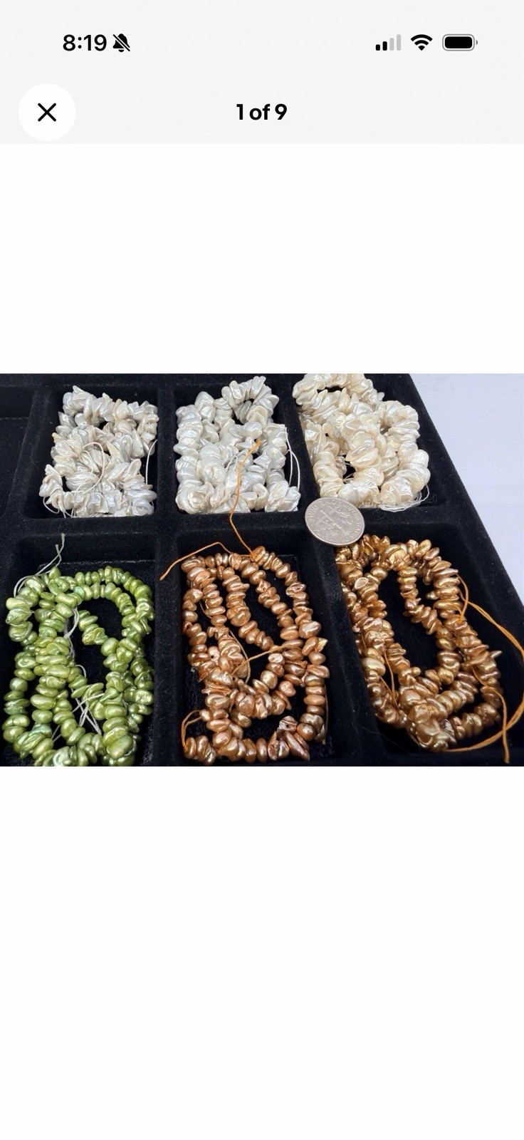 Mixed Lot Gemstone & Pearl Beads Artisan Estate Jewelry Making
