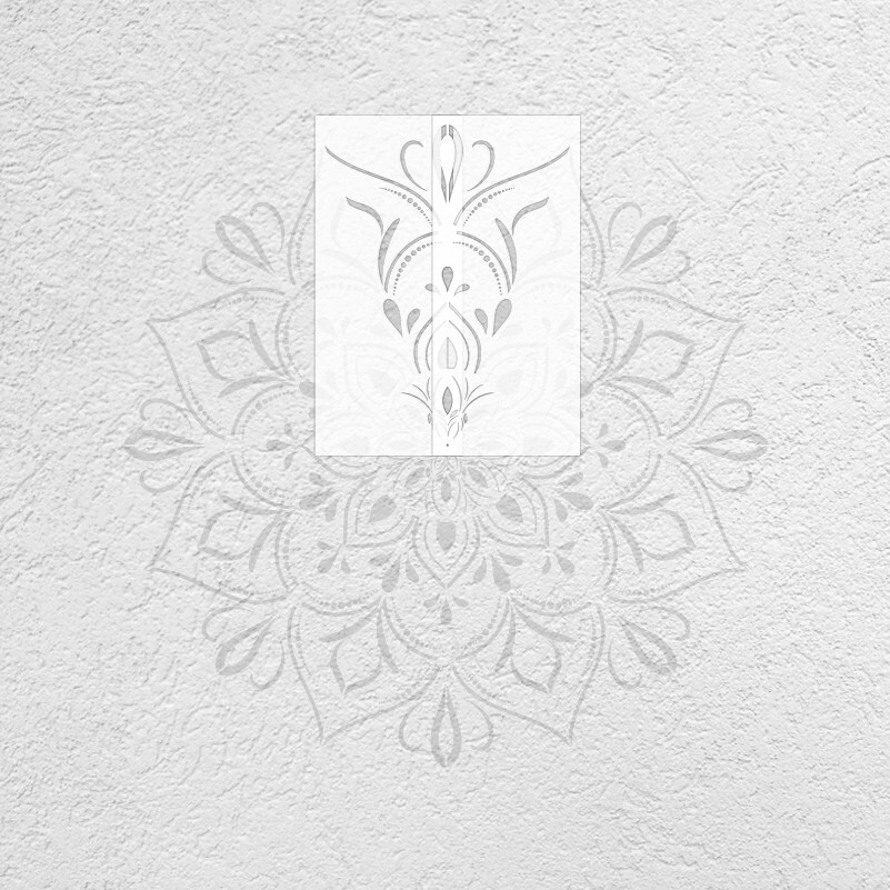 130cm-210cm Stencil Mandala Extra Large Big For Painting Round Wall Big Stencils