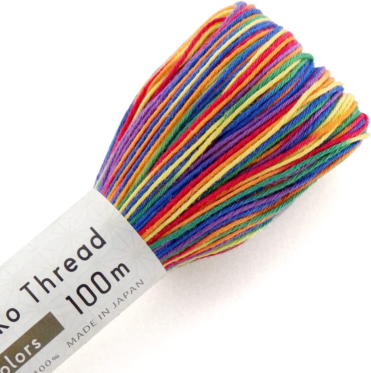 2025 New JAPANESE Embroidery SASHIKO Olympus Thread Colorful 100m 303-306