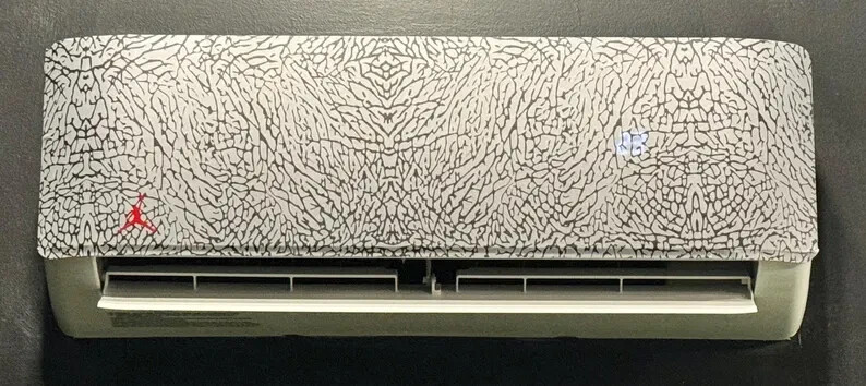 ELEPHANT PRINT CEMENT JORDAN VINYL WRAP
