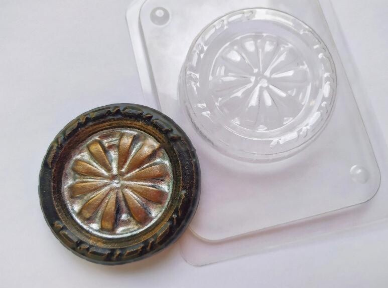 TIRE MOLD, Car Theme Chocolate Mold, Cake Decoration, Fondant Mold, Soap Mold,