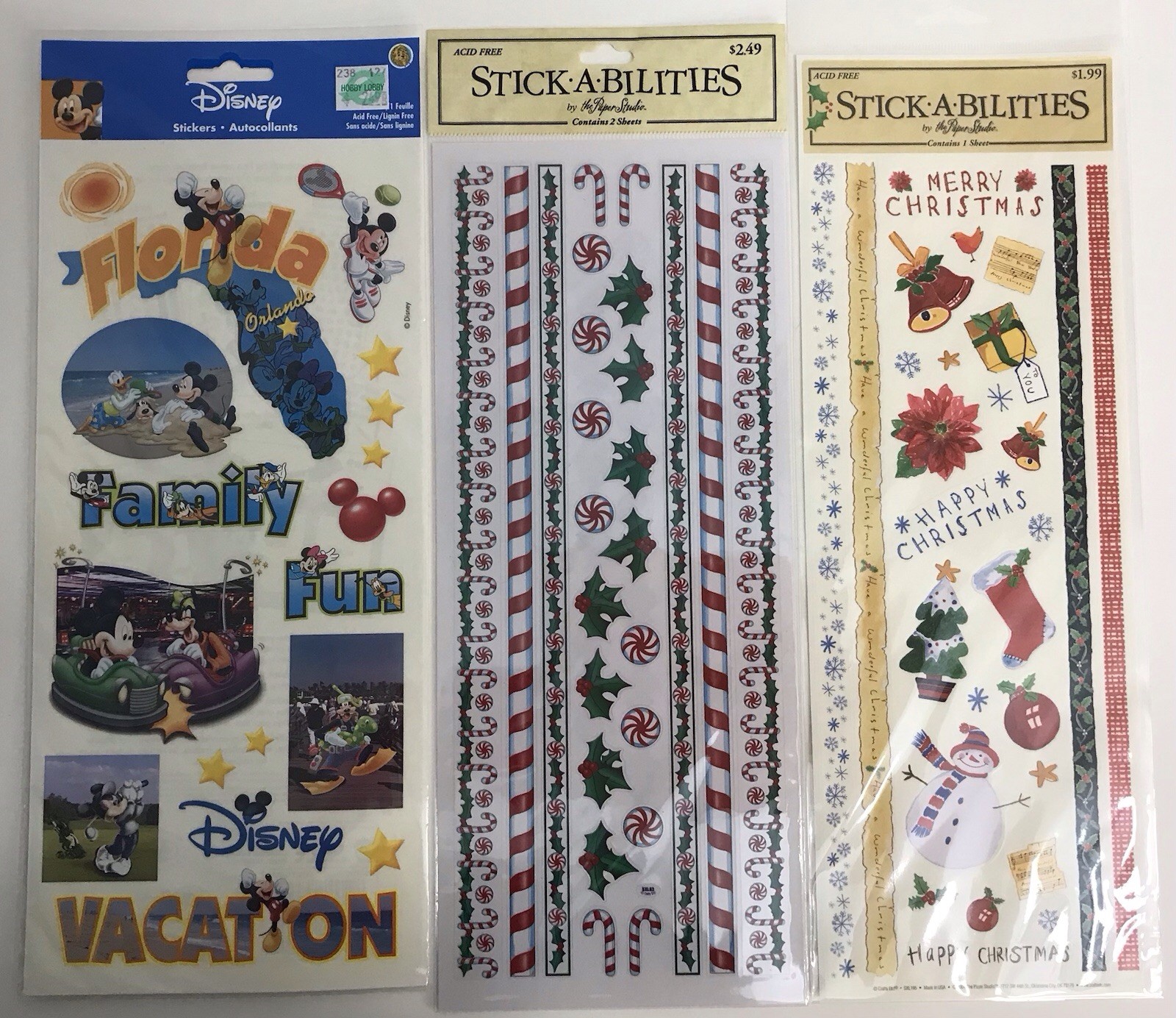 Scrapbooking Lot Varies Brands Scrapbook Paper & 50+ Sets Of Stickers + More
