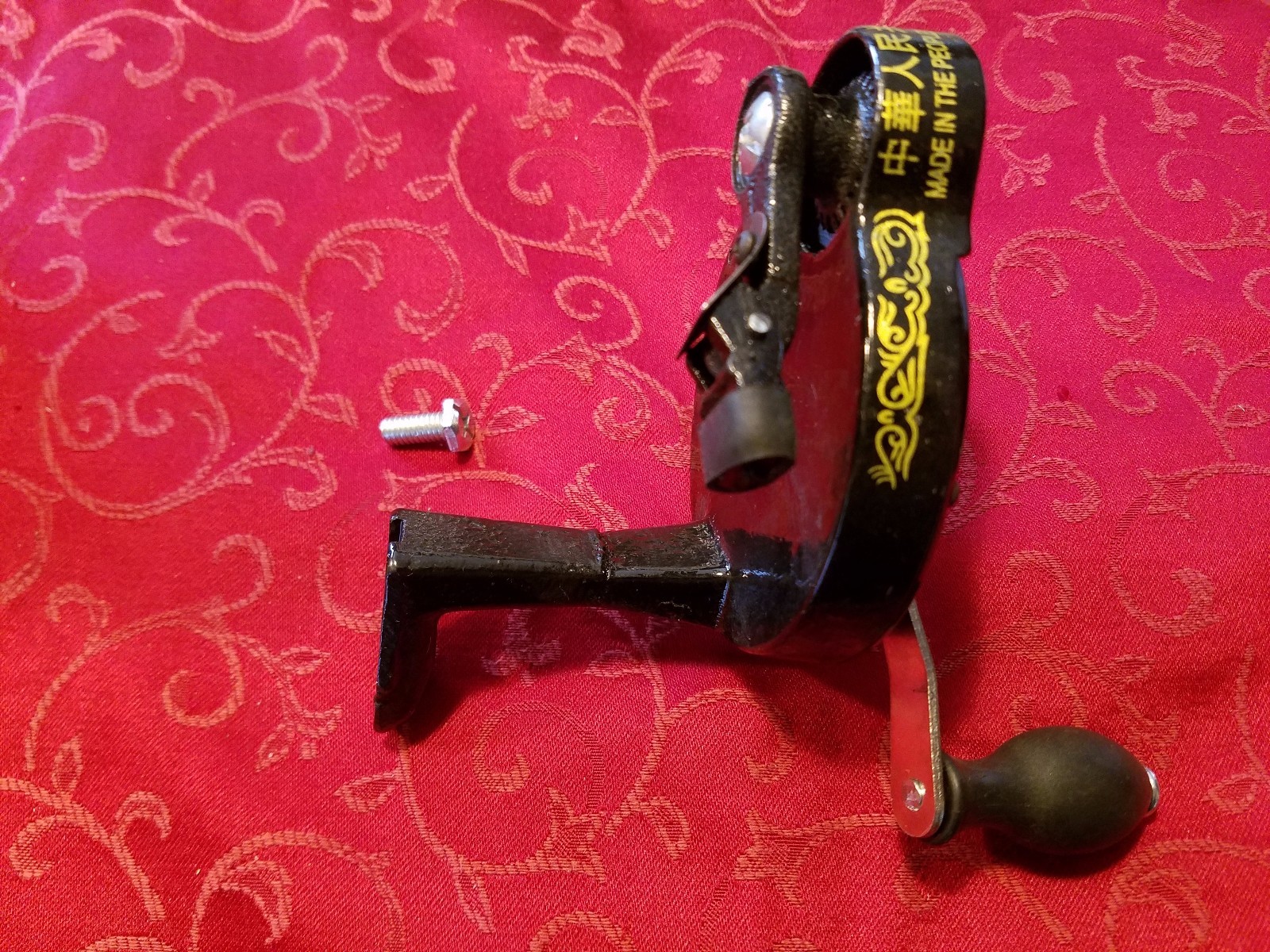 Hand Crank Fits Singer Spoked Wheel Treadle Sewing Machine 127,128,66, HA-1