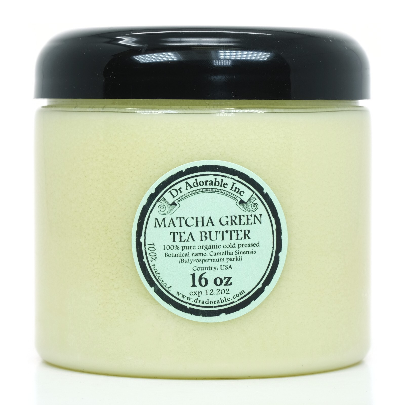 Green Tea Matcha Butter Refined Organic 100% Pure 2oz up to 12Lb Free Shipping!