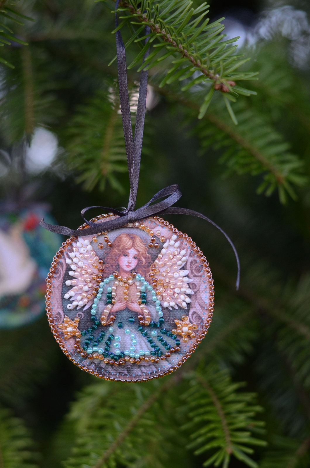 Abris Art Bead Embroidery Kit Decoration – The spirit of the holiday ABT-032