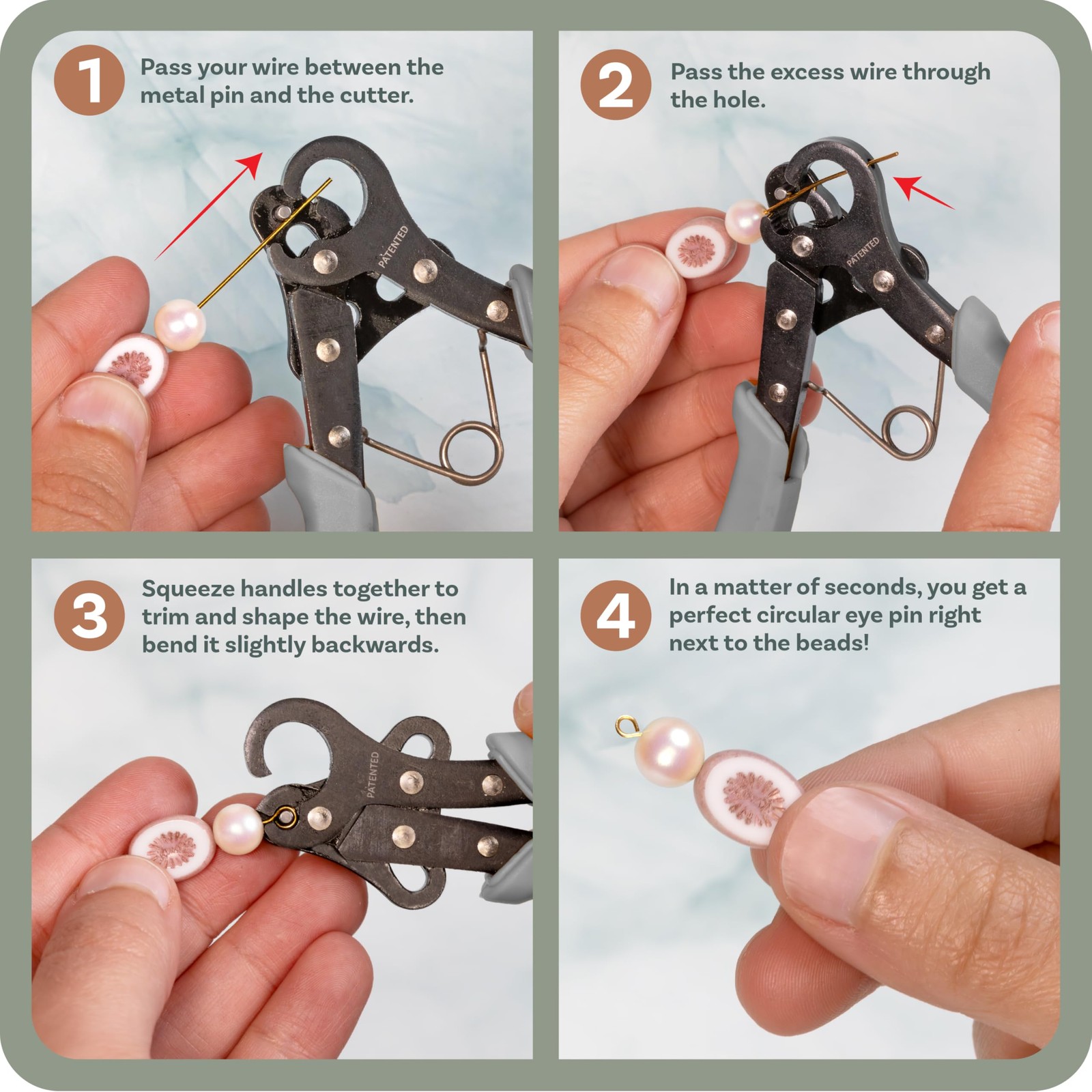 Original Step Looper – Create and Trim Consistent 1.5 mm Loops for Jewelry Ma…