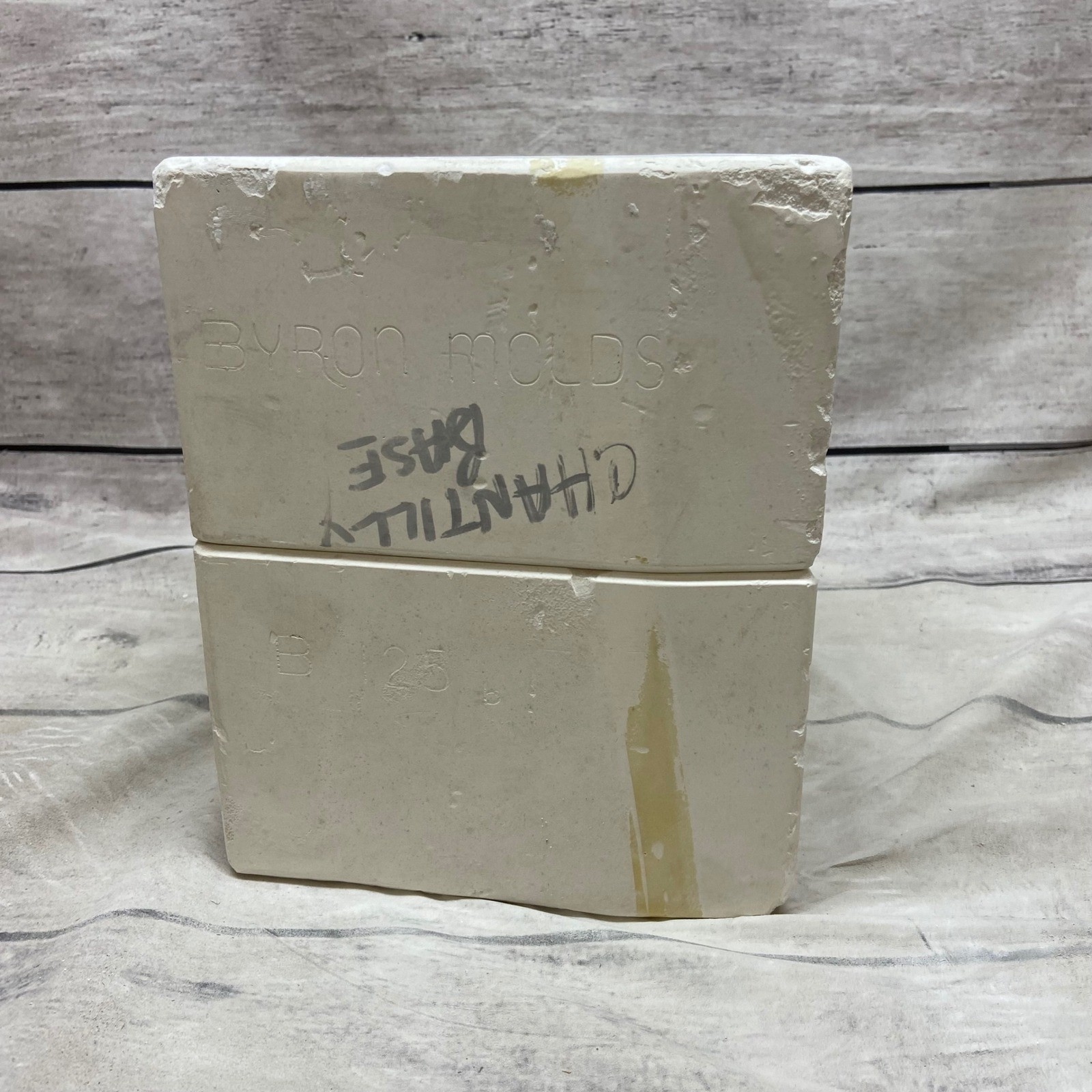 Byron Molds B-125 Base Ceramic Slip Casting Mold Vintage
