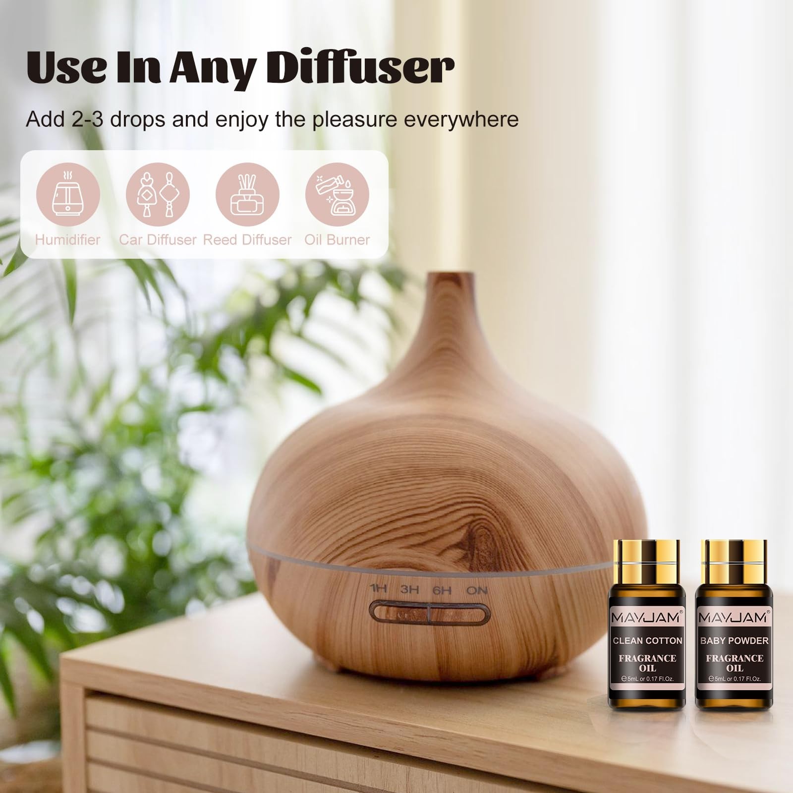 MAYJAM Fragrance Oil Gift Set, Top 20 Essential Oils 3.38 Fl Oz (Pack of 1)