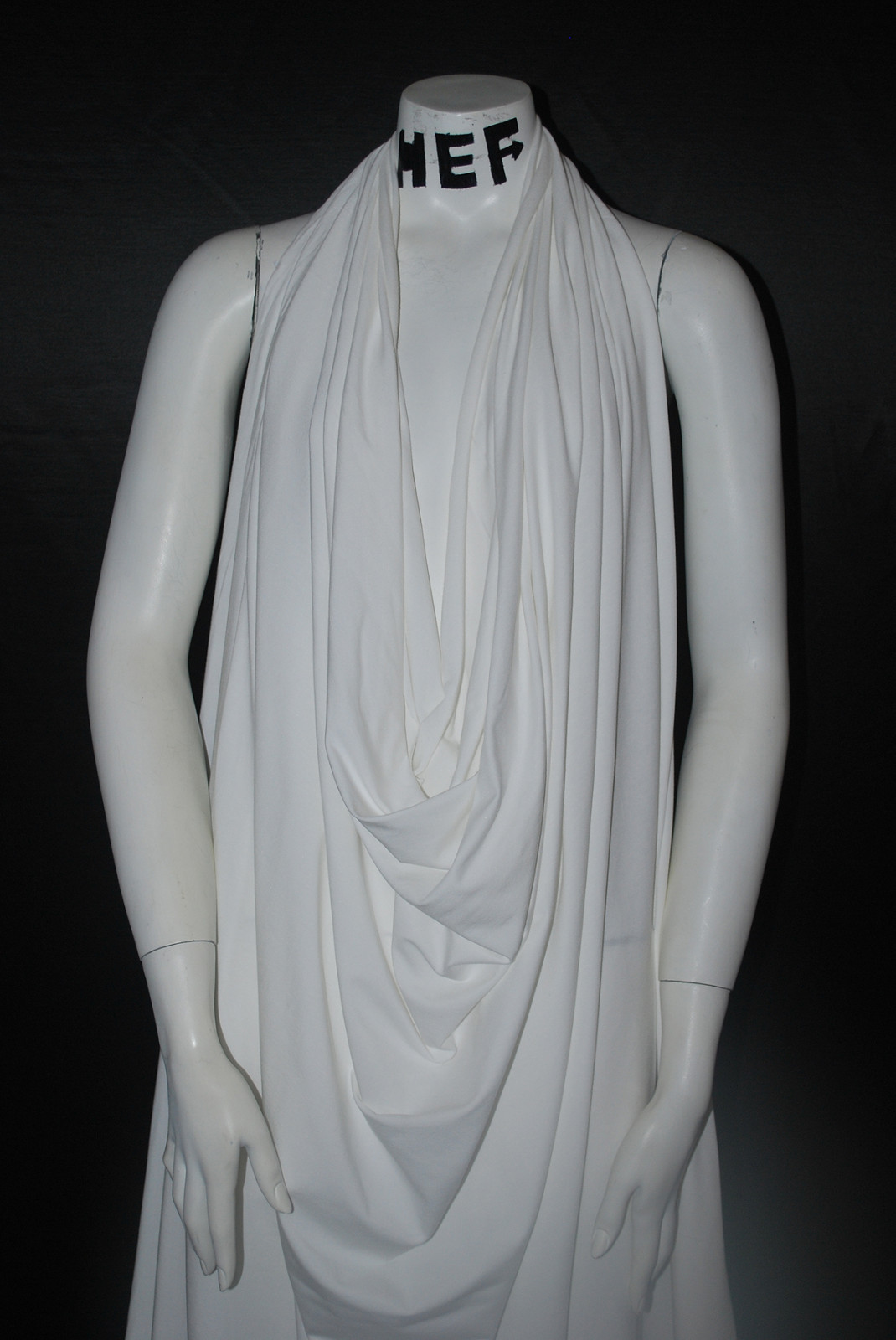 Silky Micro Modal Supima 4 Ways Spandex Jersey Knit Fabric Eco-Friendly White