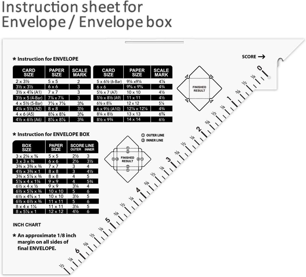 Scoring Board & Score and Fold Tool, 12 X 12 inch Multi-Purpose | Including a…