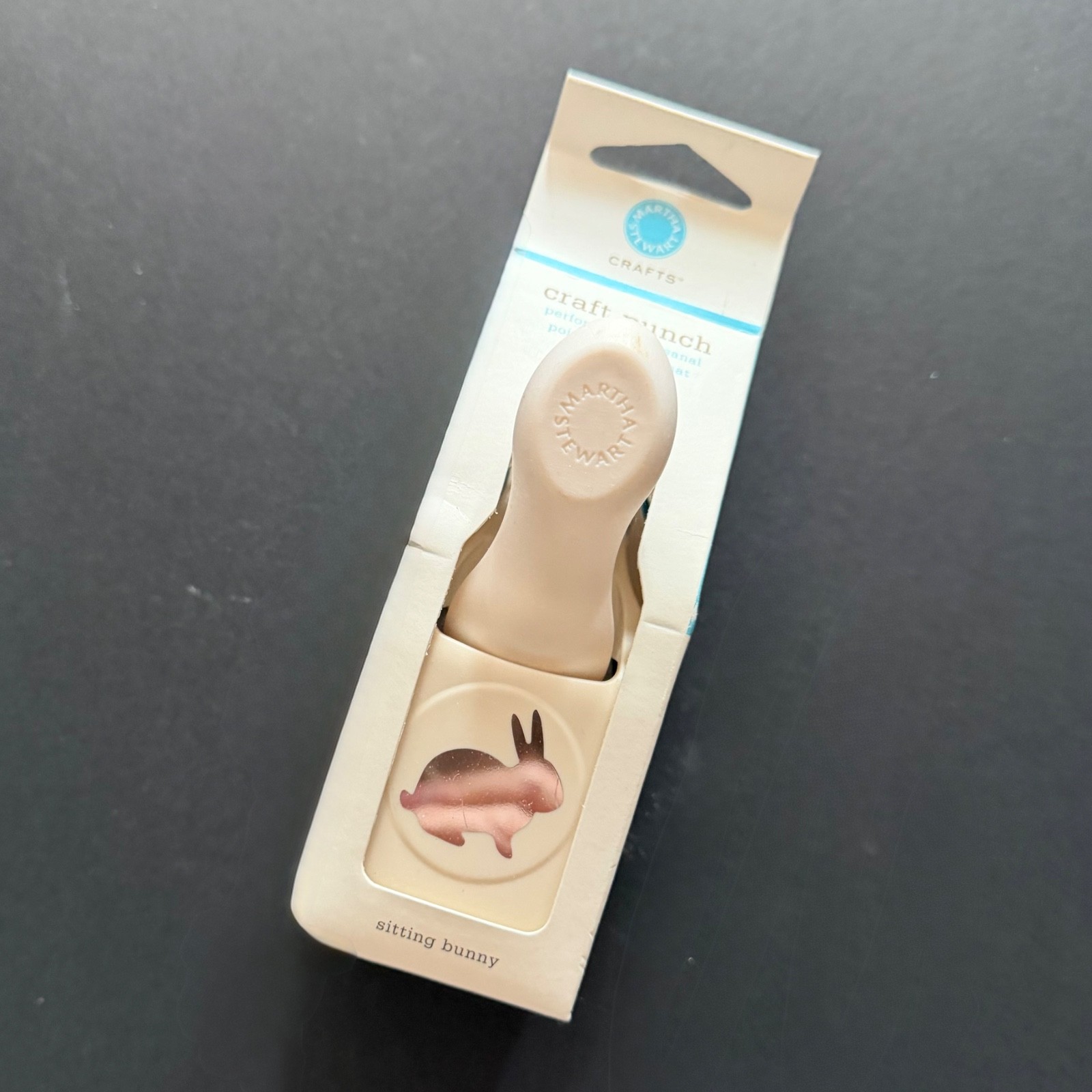 New Martha Stewart Craft Paper Punch Spring Flower Bunny Scrapbooking