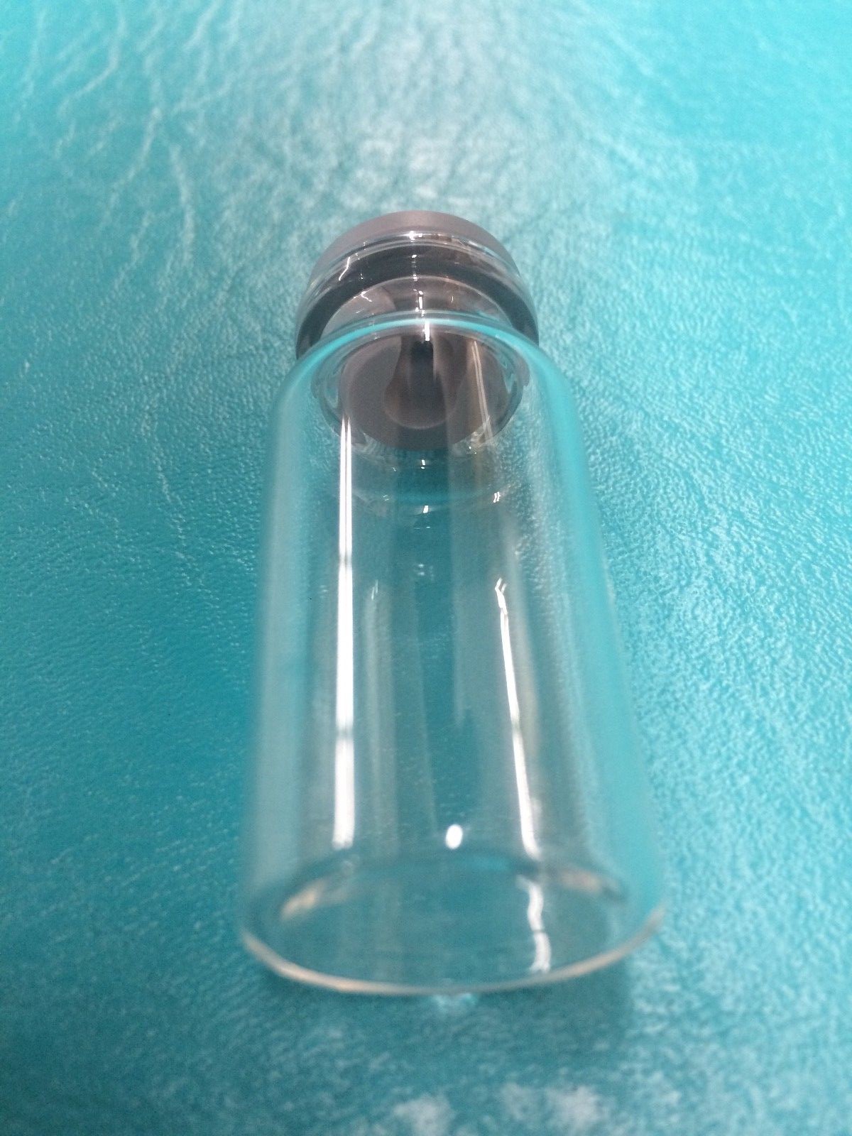 20 Gerreshemeier Vials Rubber Cap Lid 10ml 24 x 50 mm Crafting Glass Bottle