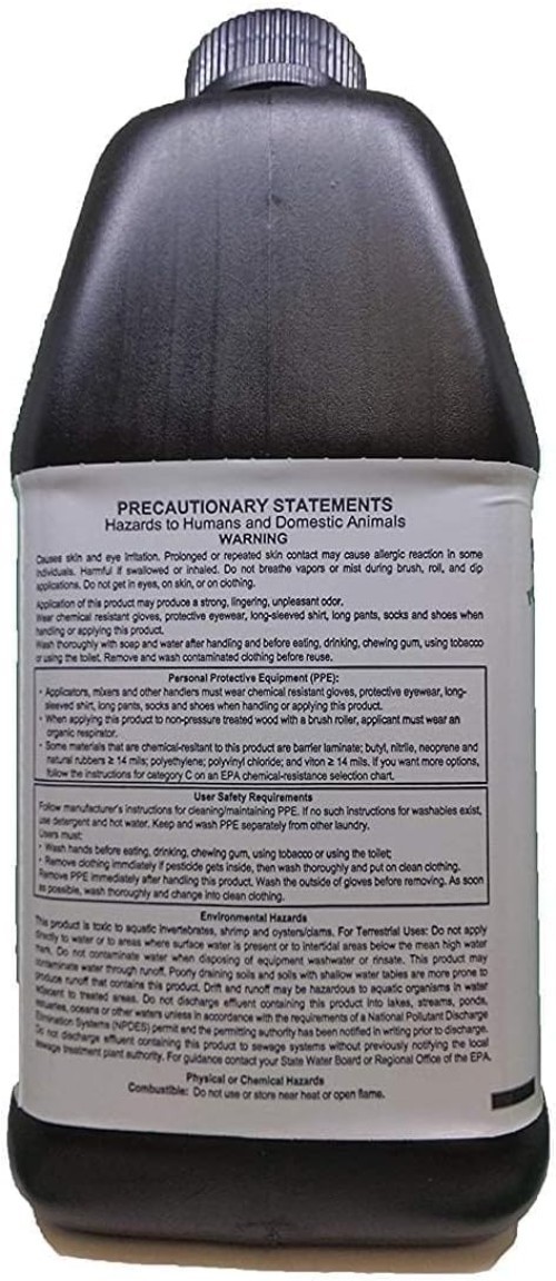 Ready-to-Use 1 Gallon Copper Naphthenate 17% Wood Preservative for Exterior Use