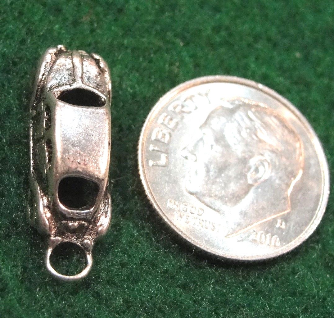 10Pcs. Tibetan Silver 3D CAR Auto Pendants Charms Earring Drops V47