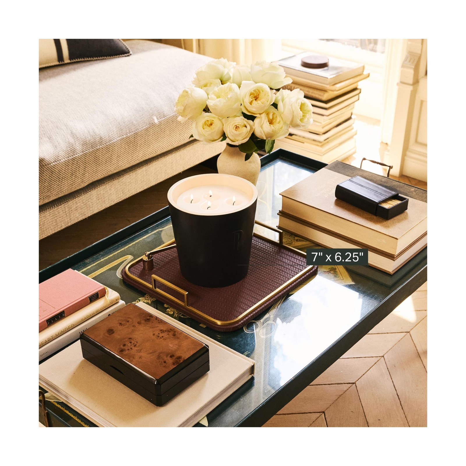 Preston Lane Highrise Extra Large 72oz Scented Candle – 4-Wick Non-Toxic S