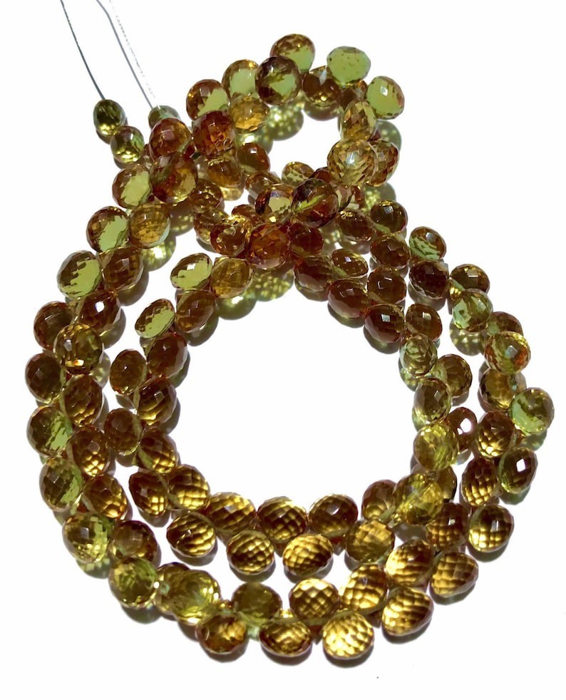 Zultanite Colour Change Quartz Faceted Onion 8mm Sizegemstone bracelets womens