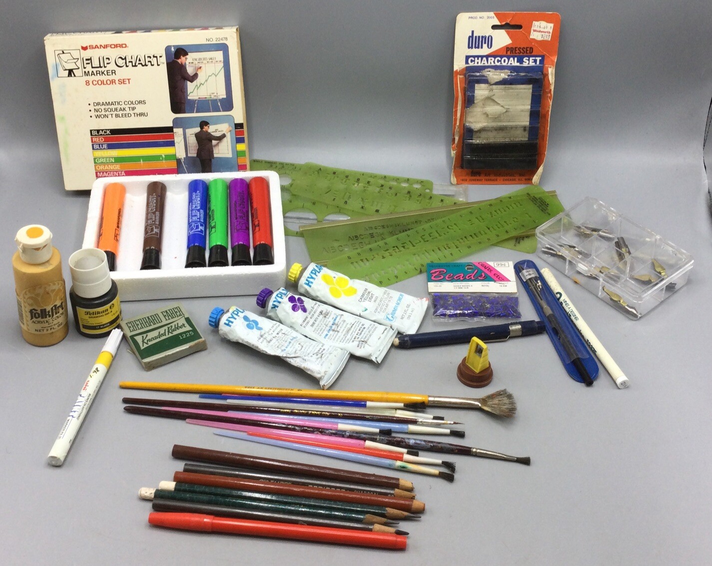 Arts & Crafts Lot (55 Items), Used Condition (See Description)