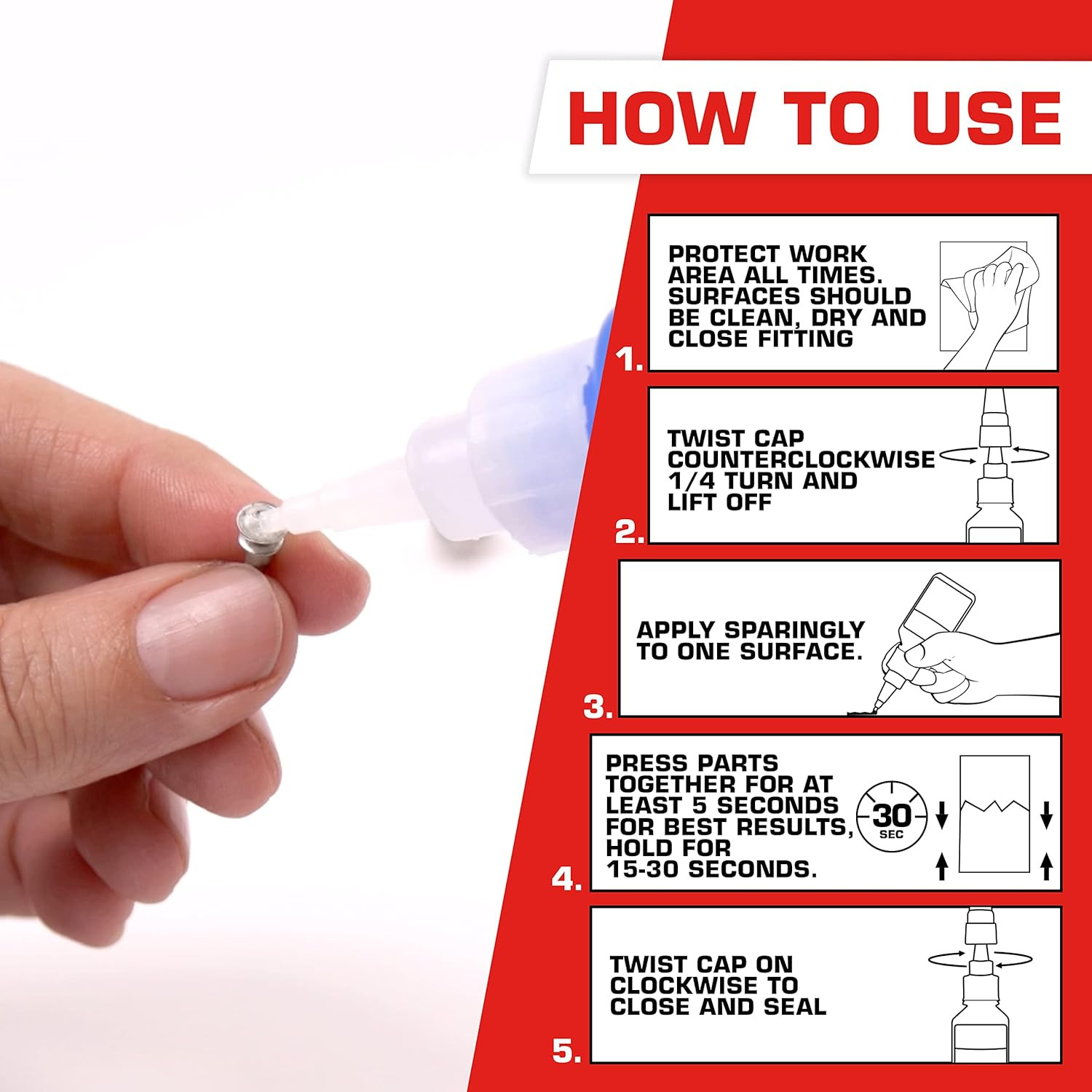 Loctite Super Glue Professional Liquid, Clear, 0.7 Fl Oz Bottle, 2 Pack – Superg